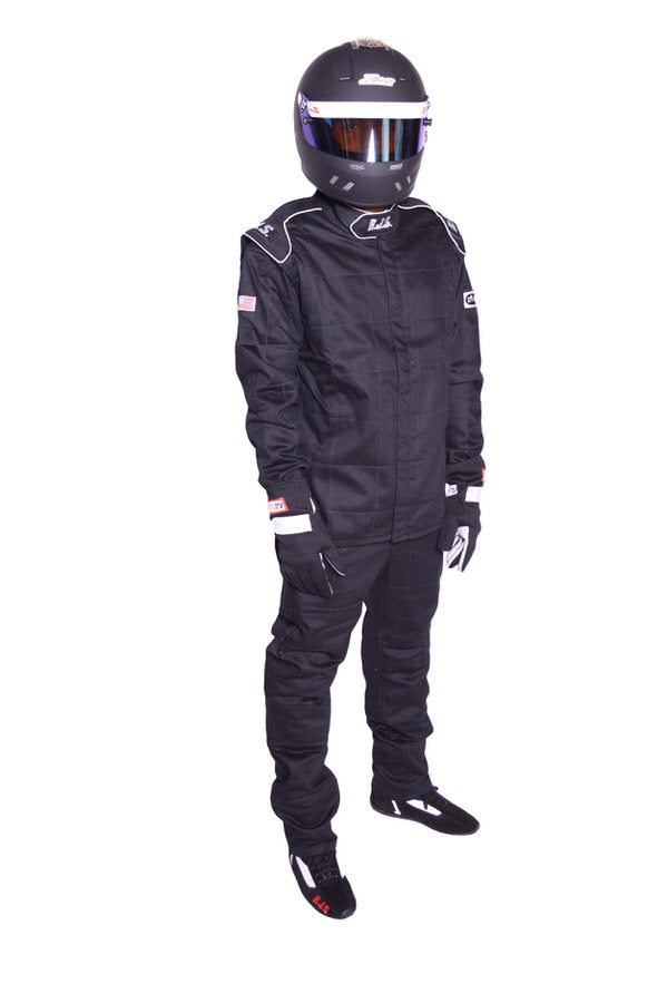 Pants Black X-Large SFI-1 FR Cotton image 0