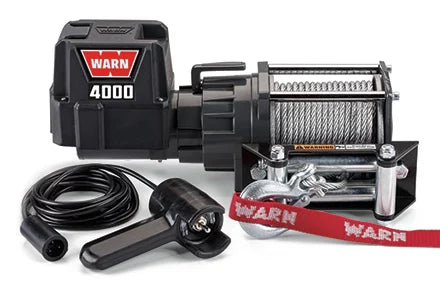DC4000 Winch 4000lb w/Roller Fairlead image 0