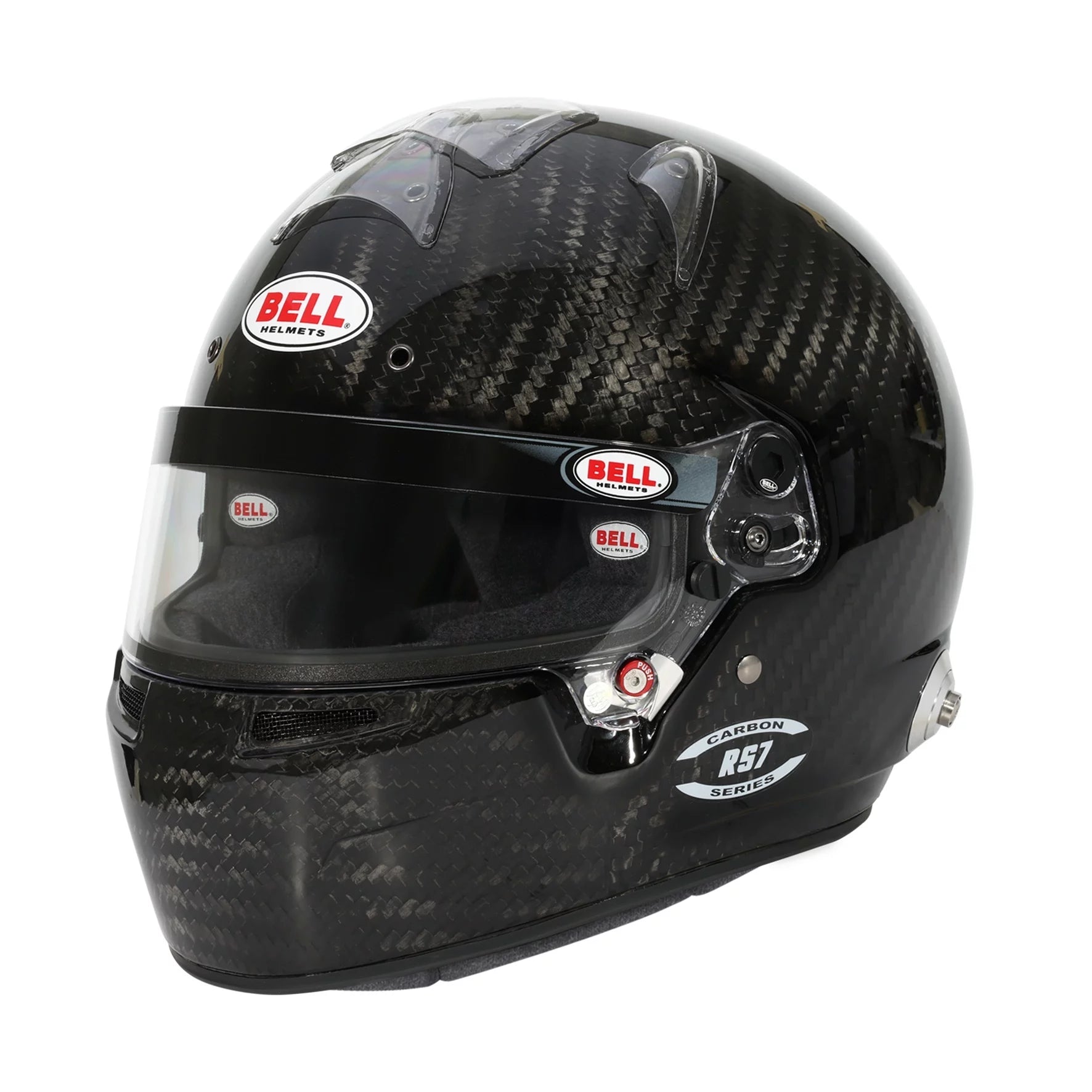 HELMET RS7 59 CARBON NO DUCKBILL SA2025 FIA8859 image 0