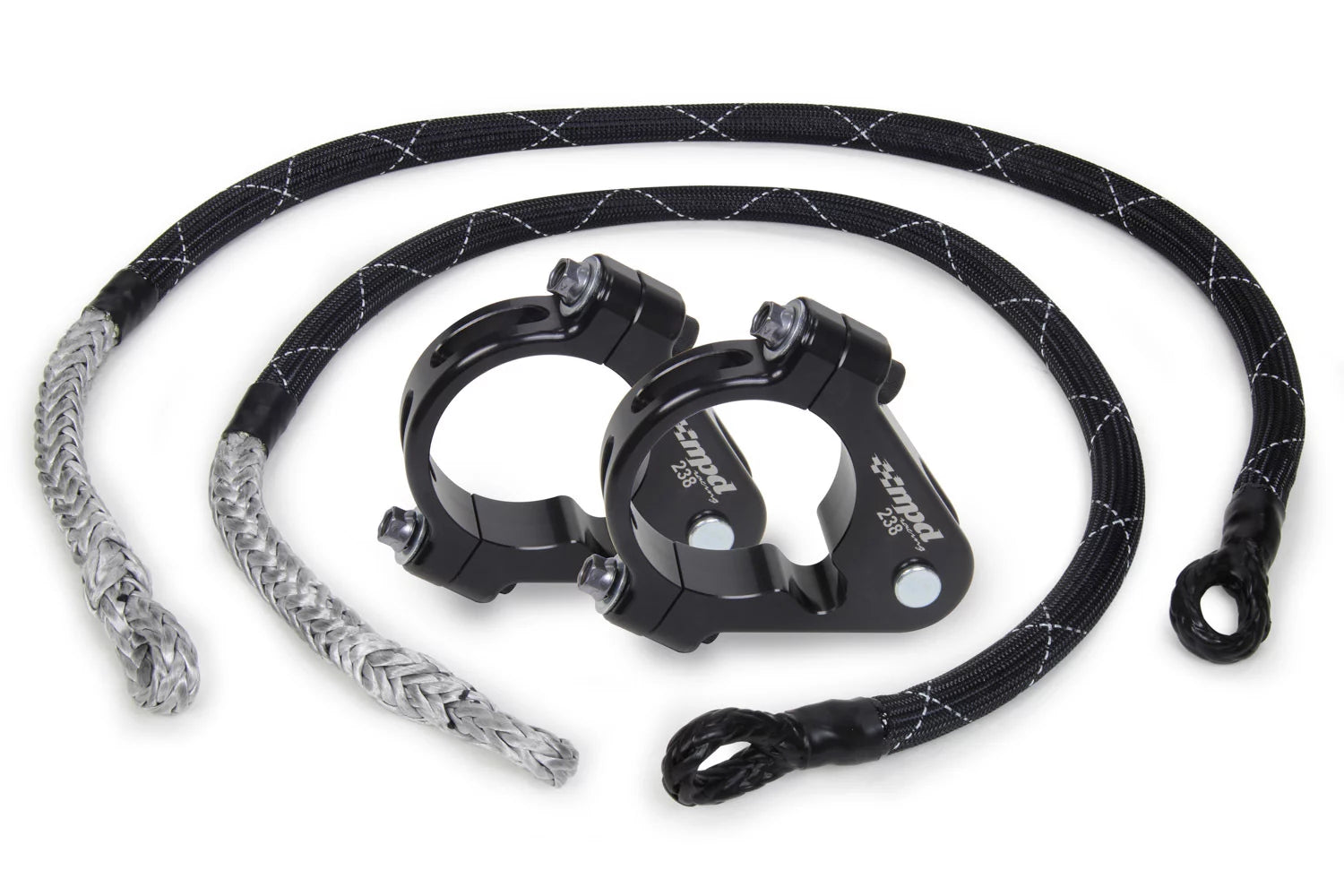 Axle Tether Pair With 2.38in Clamps image 0