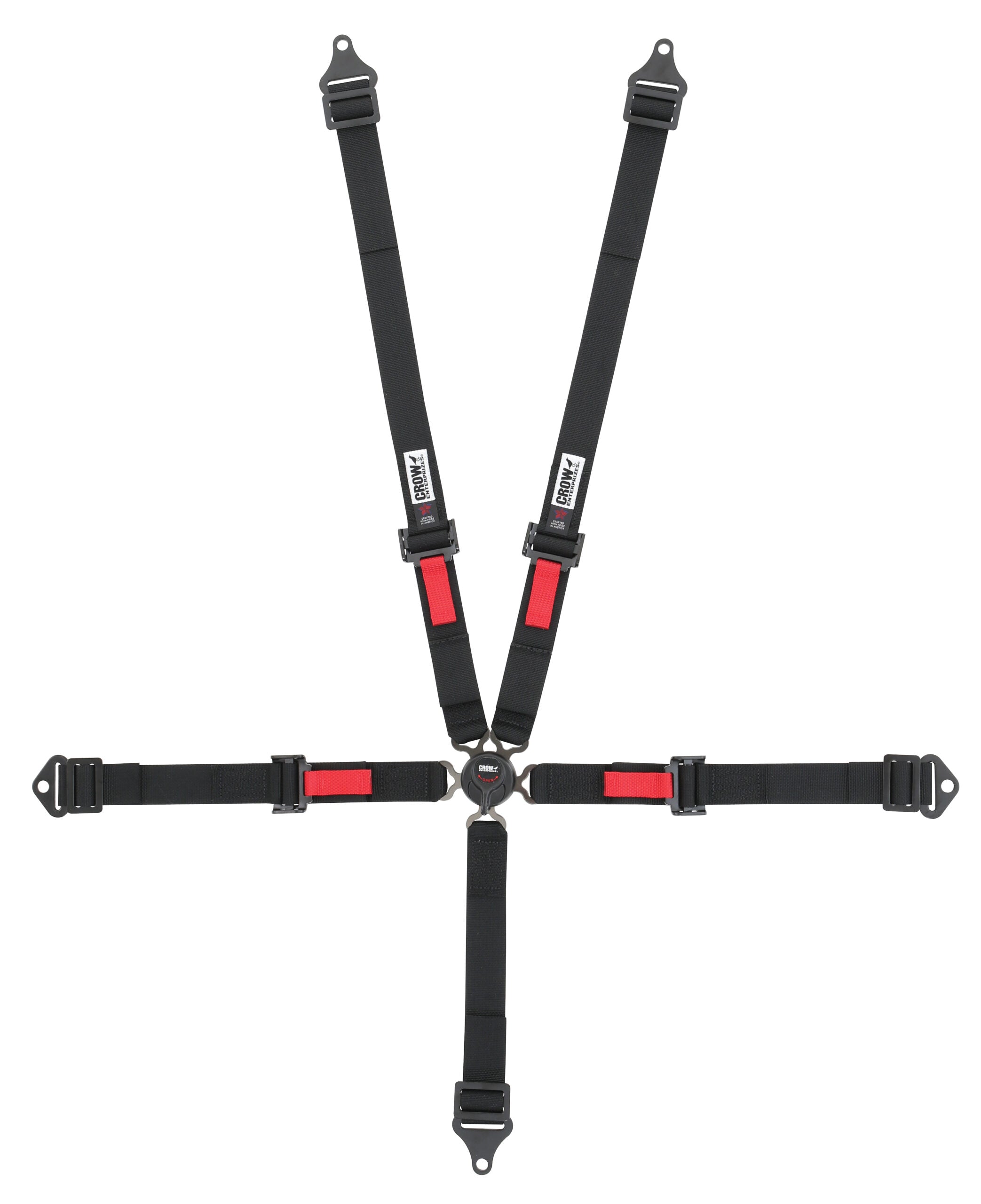 Kam Lock 2in Belts Black Pull-Up Bolt In Or Wrap image 0