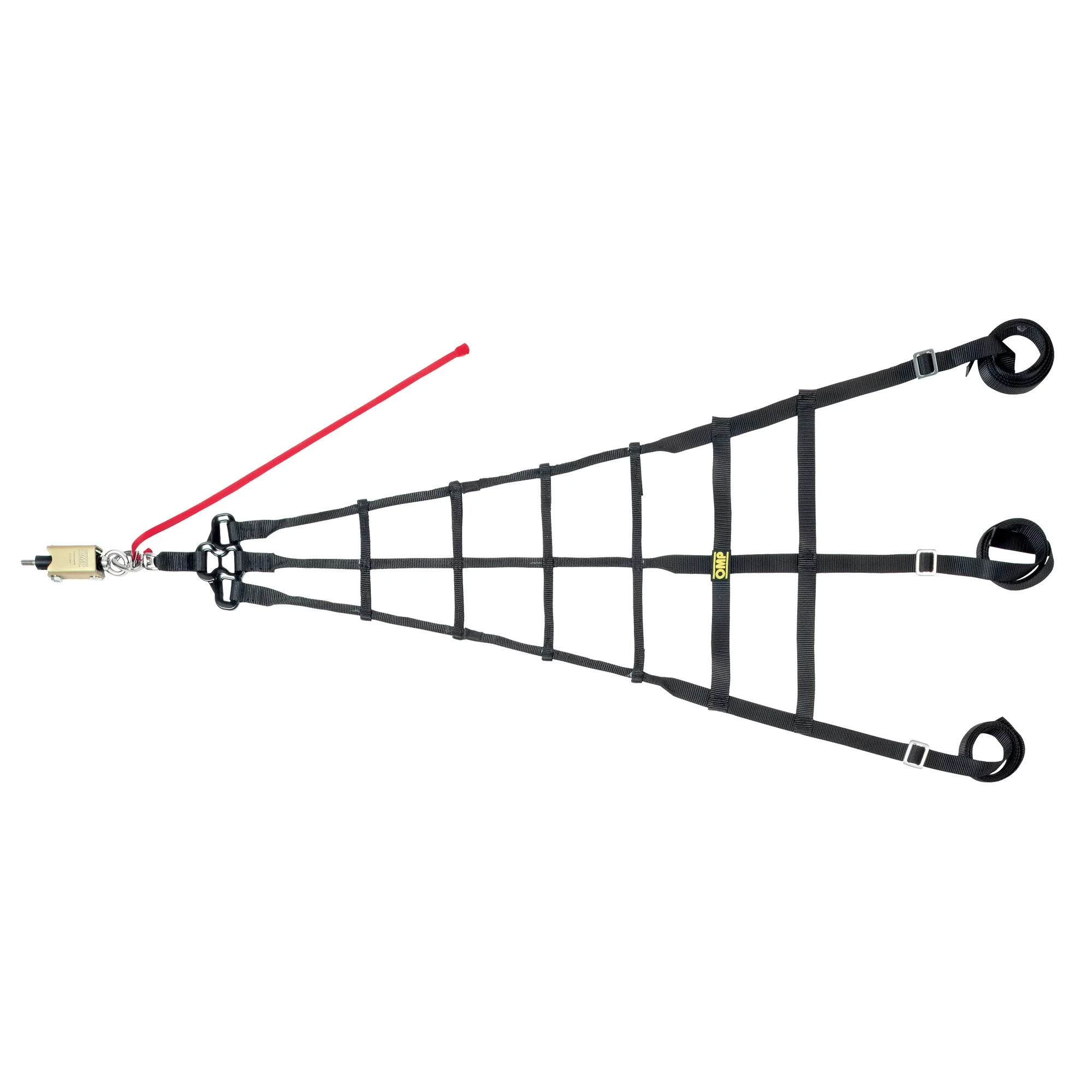 Racing Cage Net 3 Point Black image 0