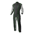 Suit Karting GK2 Adult Small Black/Green image 0
