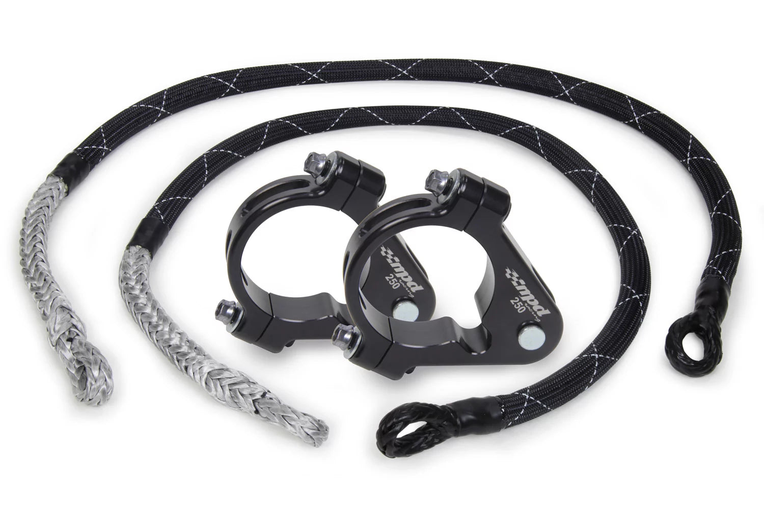 Axle Tether Pair With 2.5in Clamps image 0