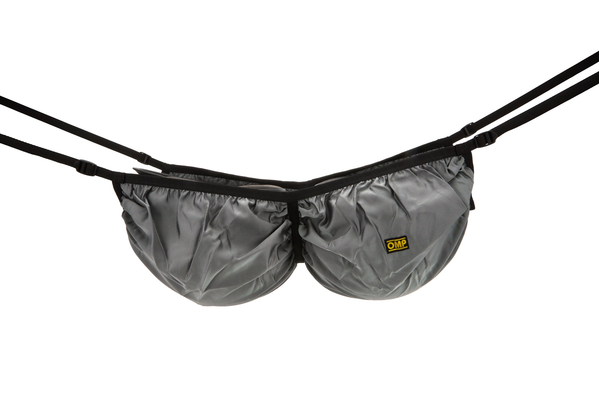 Carrying Net For Dual Helmets Black Polyester image 0