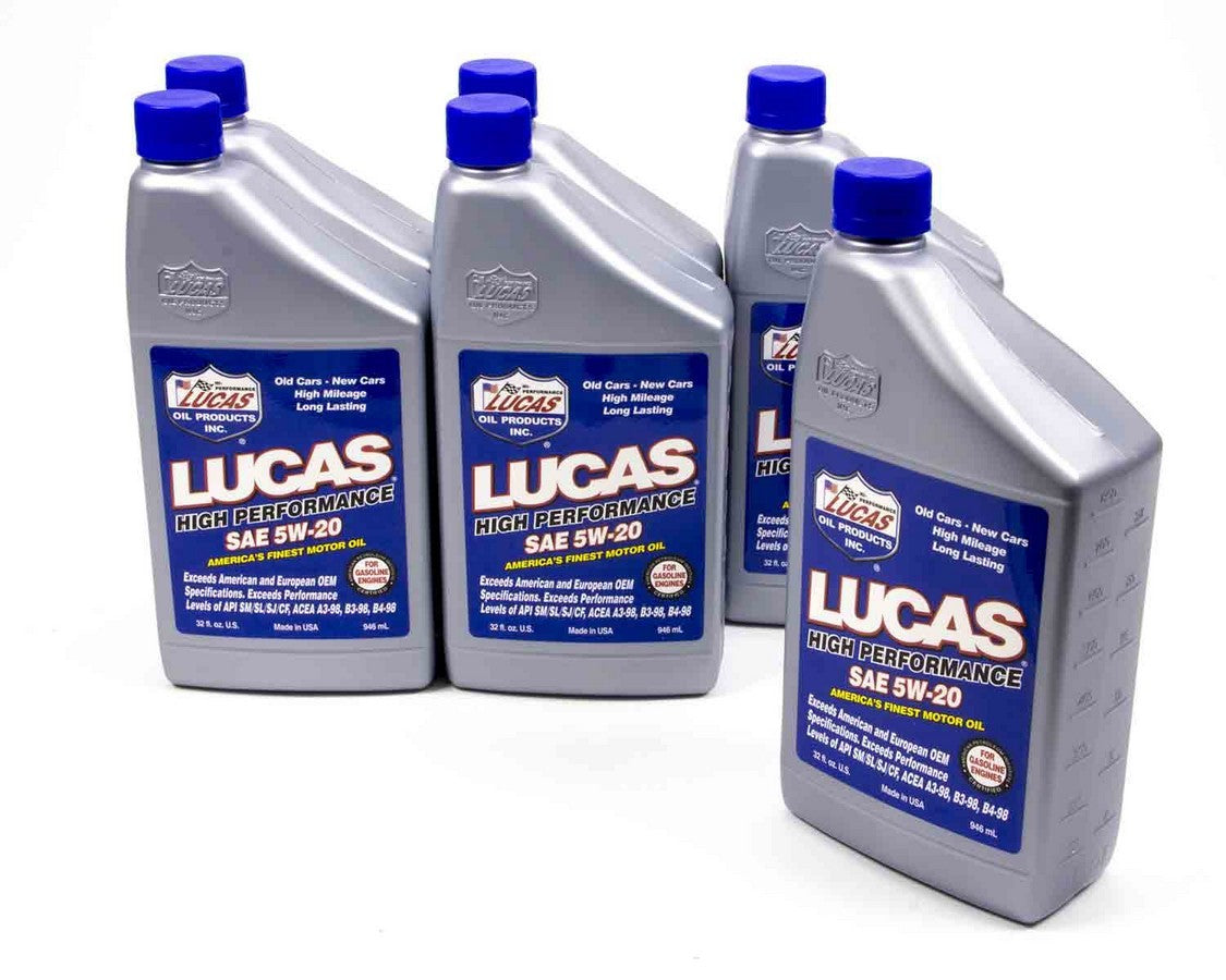 SAE 5w20 Motor Oil 6x1 Quart image 0