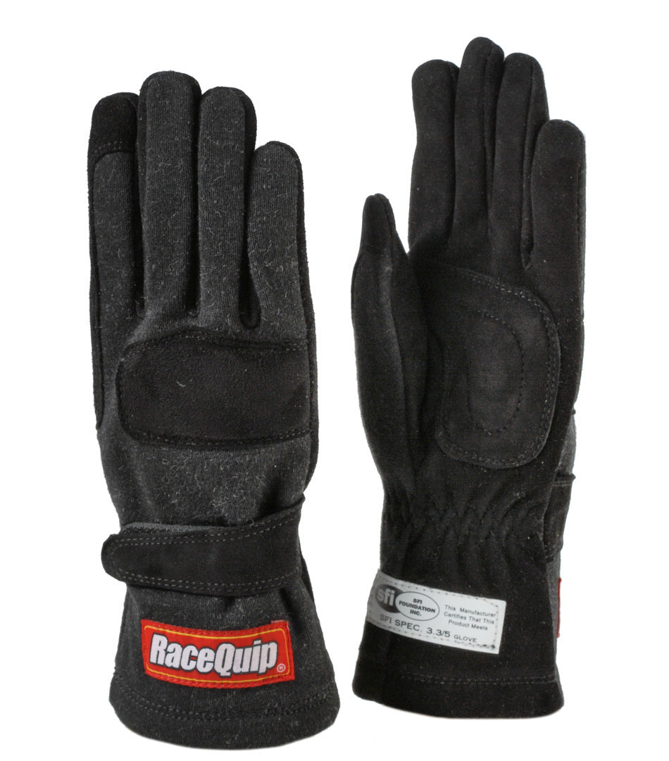Glove Double Layer Child Large Black SFI-5 Youth image 0