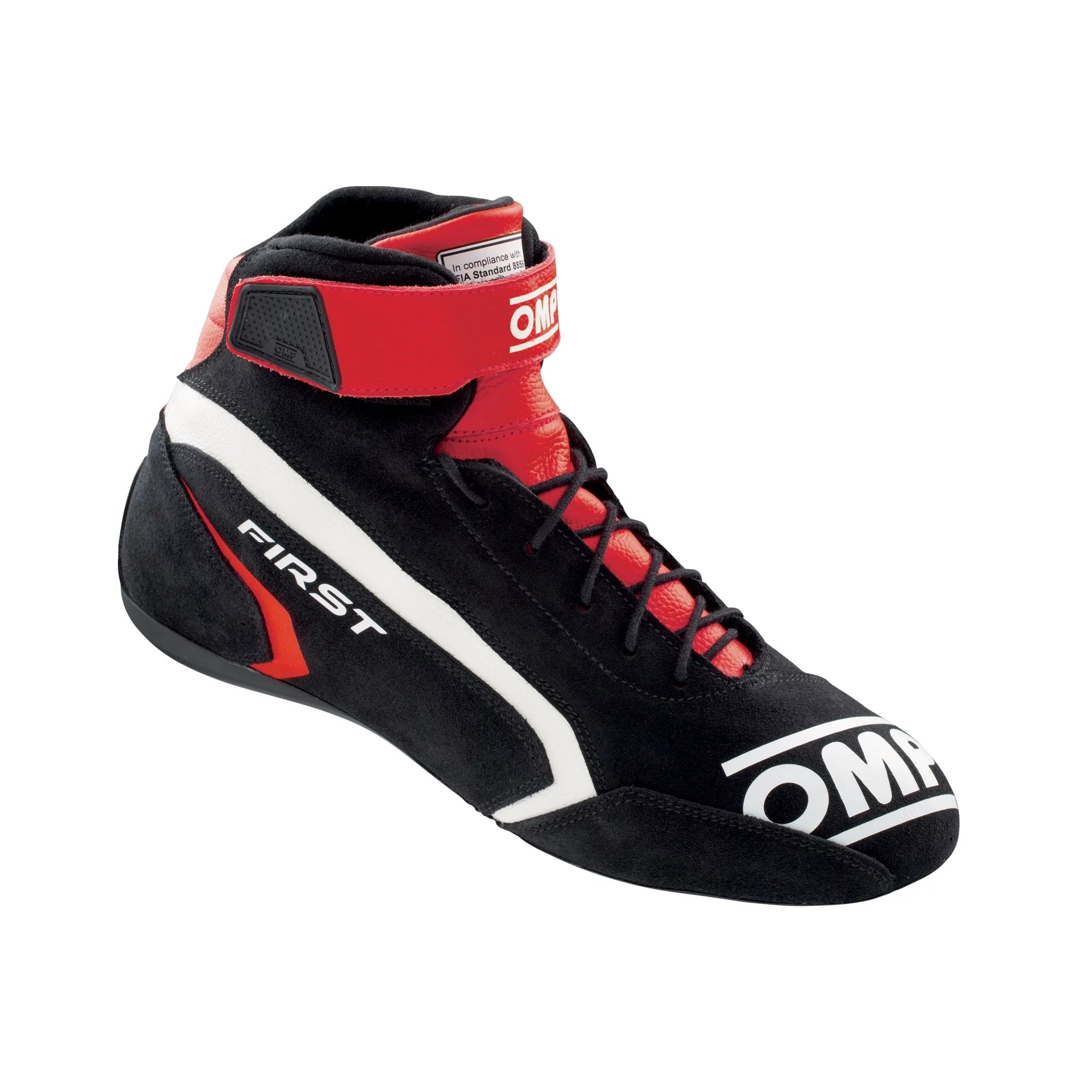 FIRST SHOES my2021 RED/B LACK TG. 42 FIA 8856-201 image 0