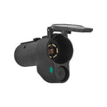 7-Way Flat Pin to 7-Flat Pin Adapter w/LED Lamp image 0