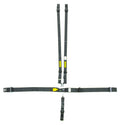 5pt Harness System SFI LatchLink Black HANS image 0