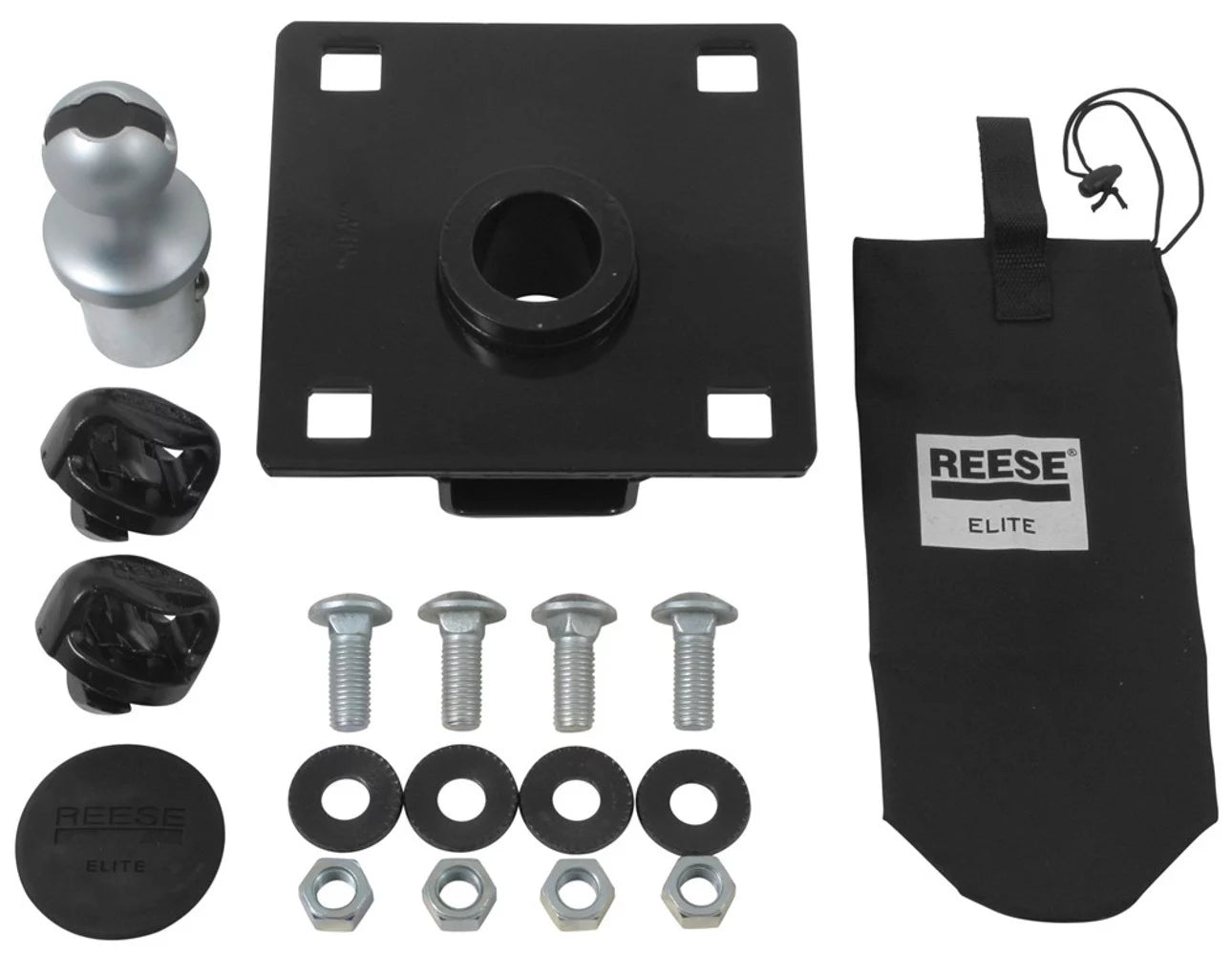 Elite Series Under-Bed B olt-On Gooseneck Head wi image 0