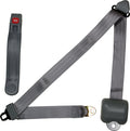 Seat Belt Retractable 3pt Gray image 0