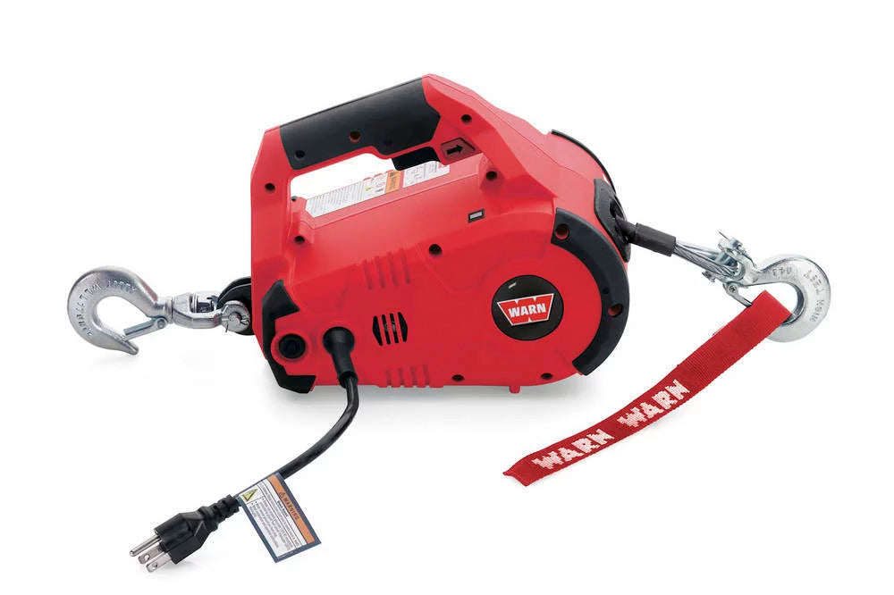 PullzAll-120V AC Winch 1000lb Wire Rope image 0