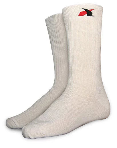 SOCKS NOMEX SFI3.3 LARGE WHITE image 0