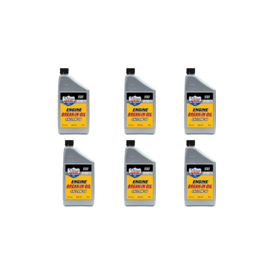 SAE 5w20 Break-In Oil Case 6 x 1 Quart image 0