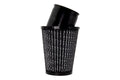 Filter Air Kart Asphalt 2.437in Inlet 5in Black image 0
