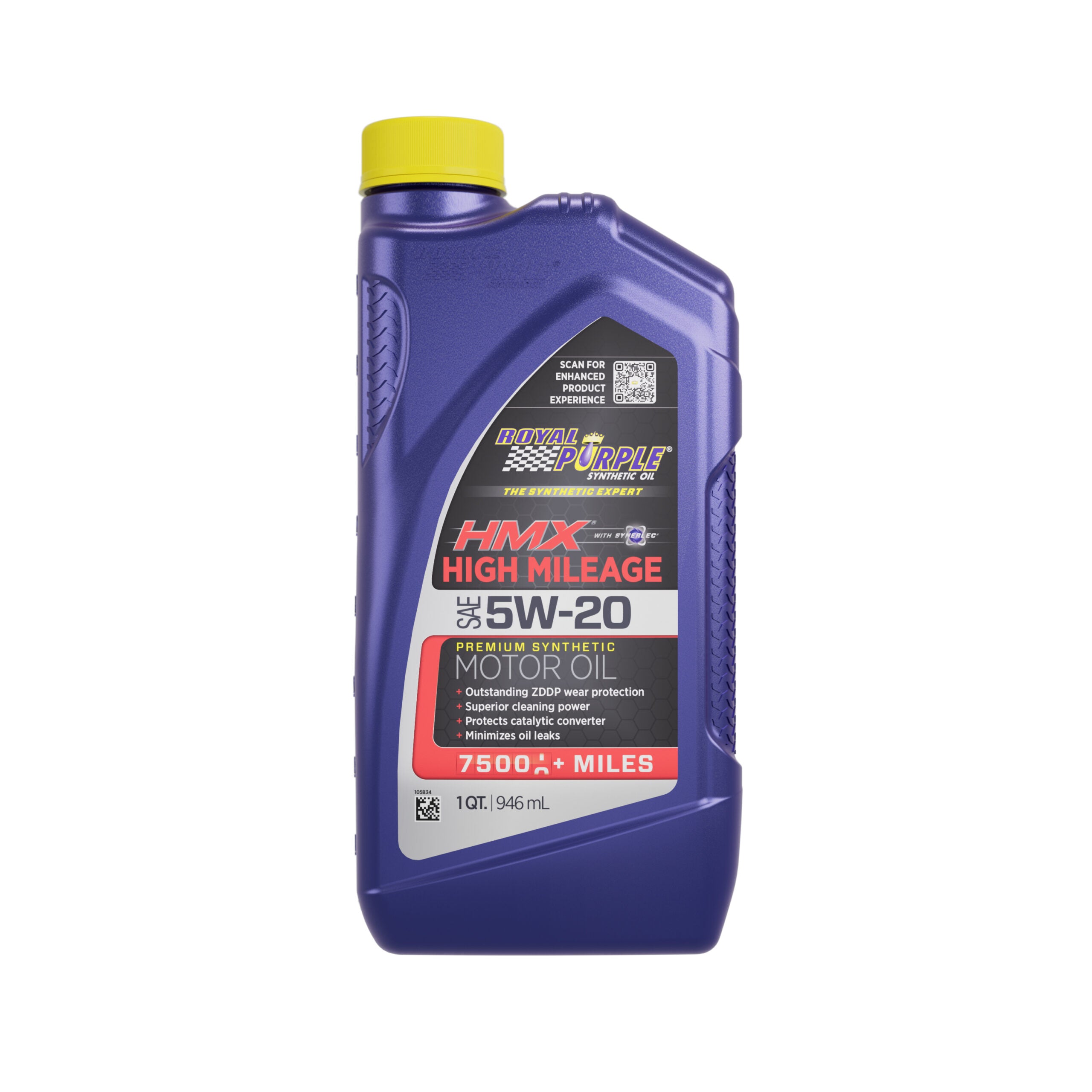 HMX SAE Oil 5w20 Case 6 x 1 Quart Bottles image 0