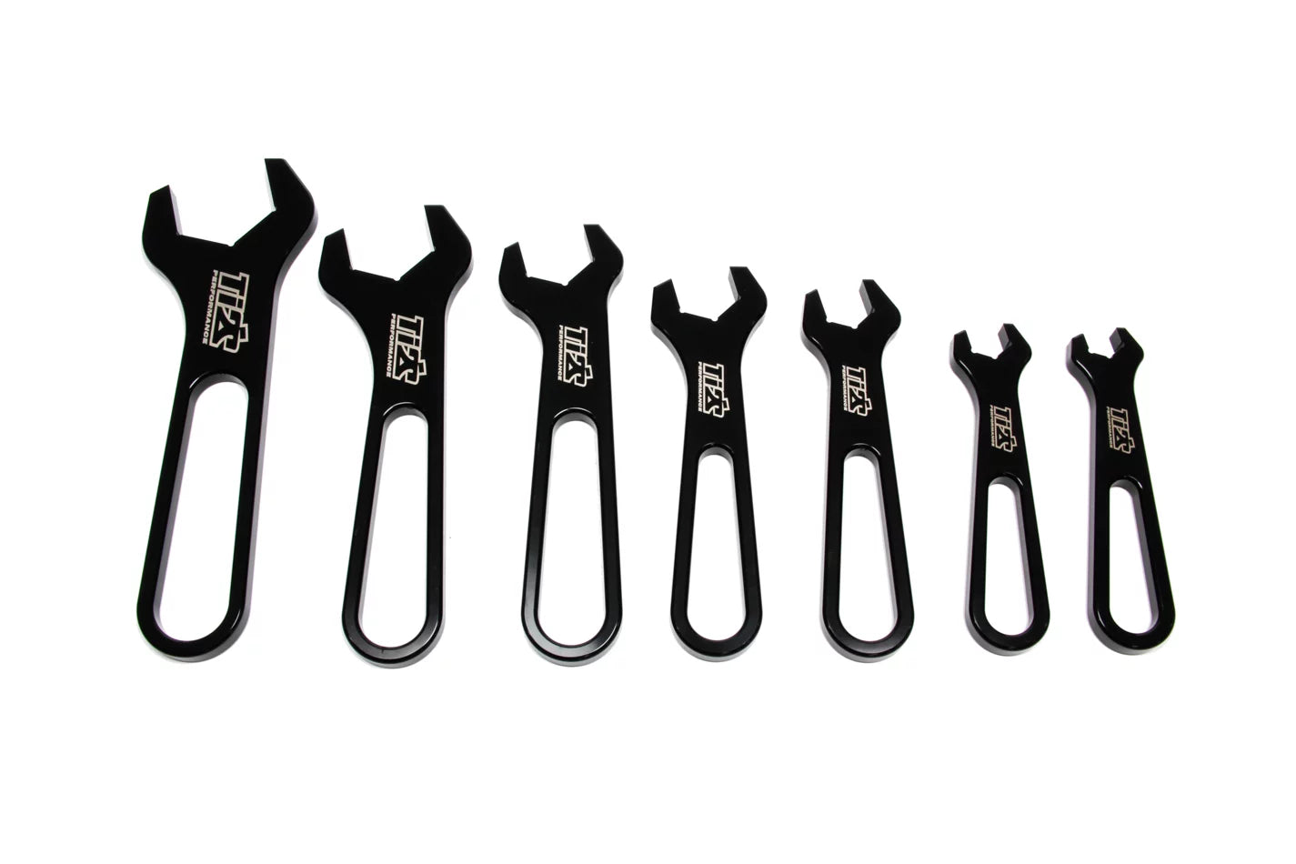 AN Wrench Set Aluminum -3 Through -16 Black image 0