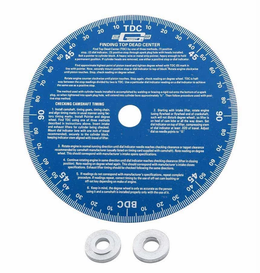 Universal Degree Wheel 7 inch image 0