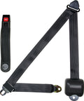 Seat Belt Retractable 3pt Charcoal image 0