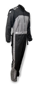 Suit Mini Racer 2.4 1pc Small Blk/Gry image 0