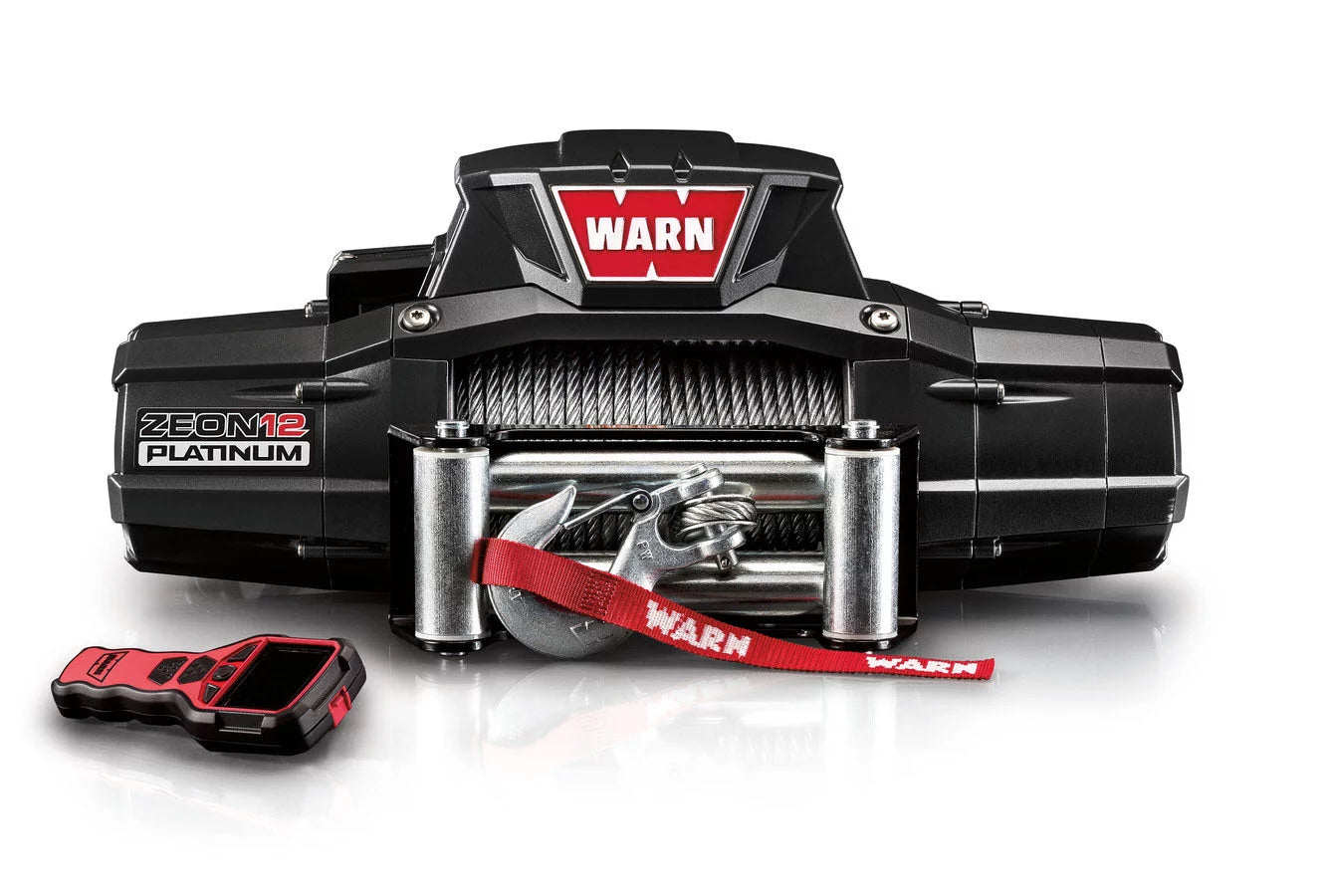 ZEON 12 Platinum 12000lb Winch w/Wire Rope Roller image 0