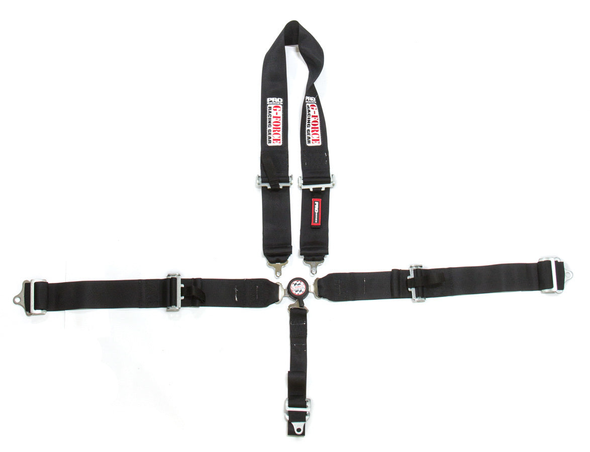 U-Type Harness Camlock Black 5pt Pro Series image 0