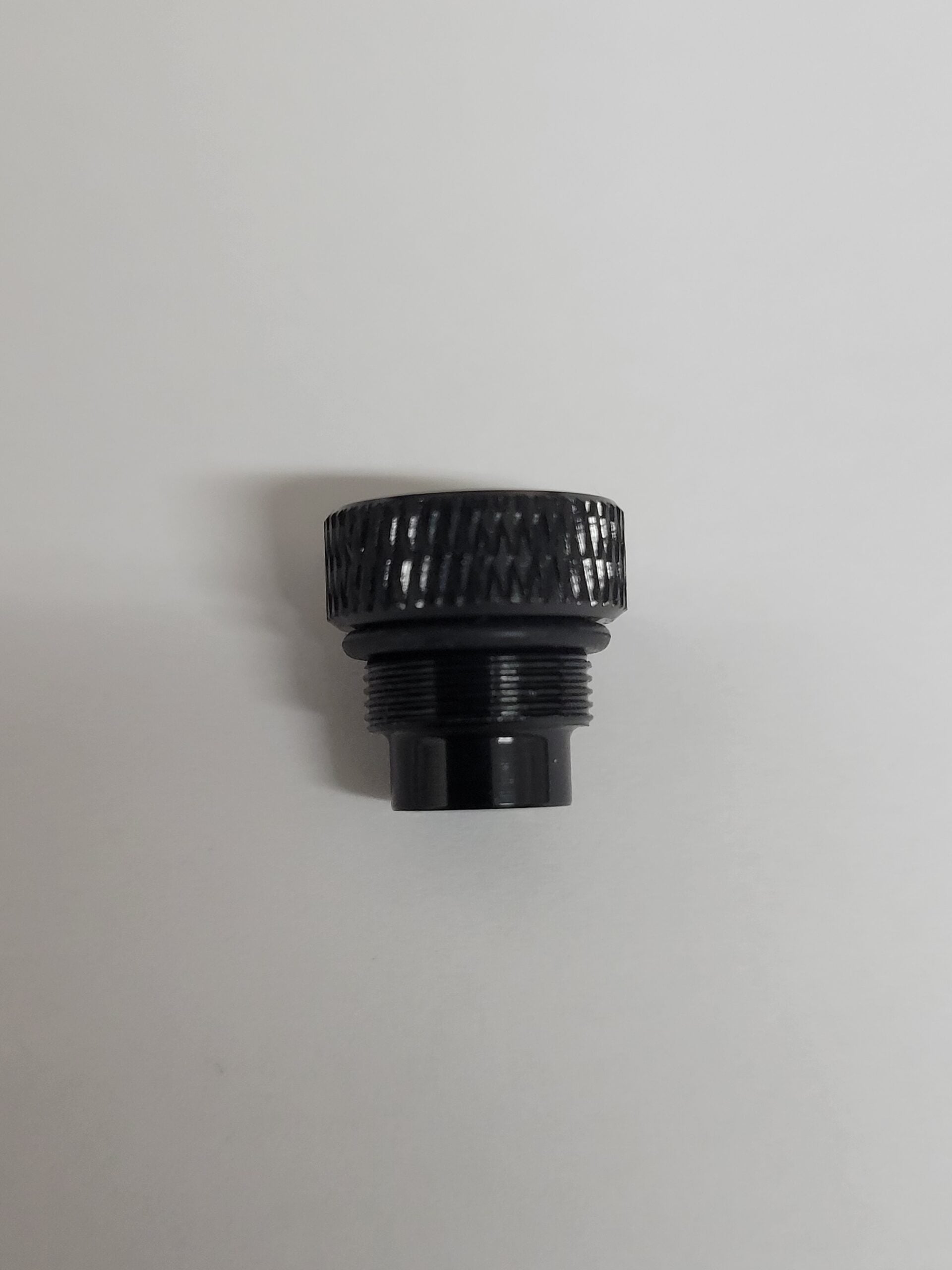 Black Aluminum Port Plug image 0