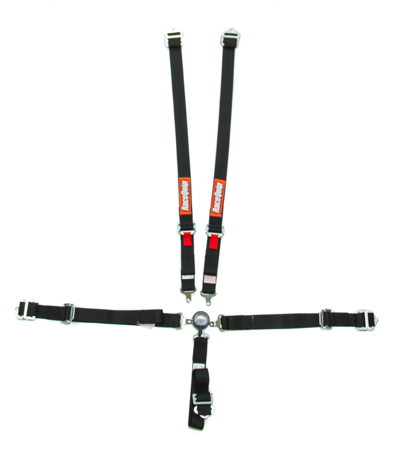 5pt Harness Set Camlock Jr Black image 0