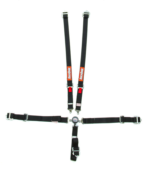 5pt Harness Set Camlock Jr Black image 0