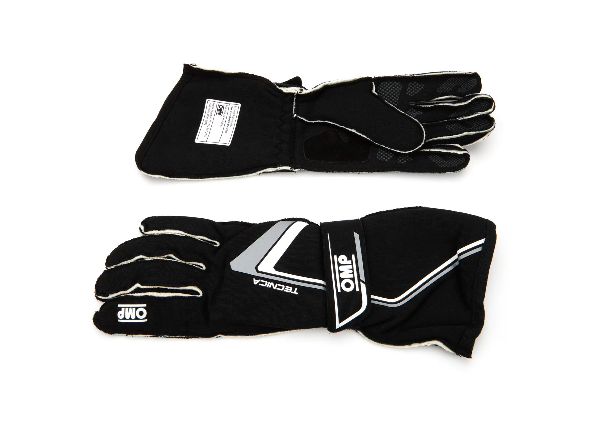 Tecnica Gloves Black And White Medium image 0