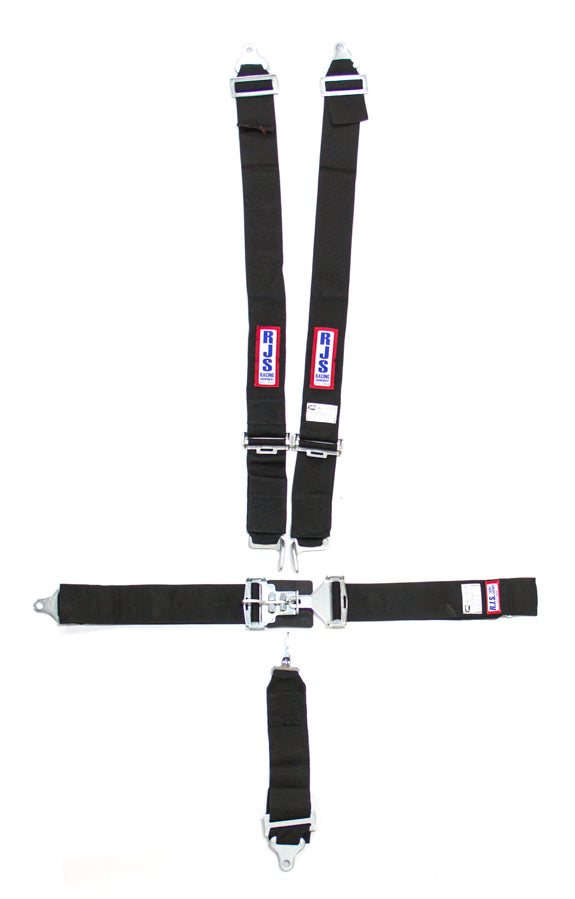 5-Pt Harness System BK Ind Bolt In Mt 3in Sub image 0