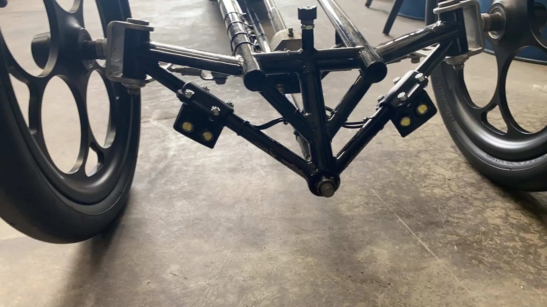 Clamp on Jr Dragster headlights angled image 7