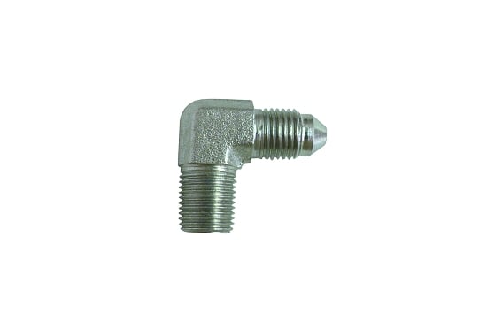 3/16" Braided Brake Line Fitting 90 Degree image 0