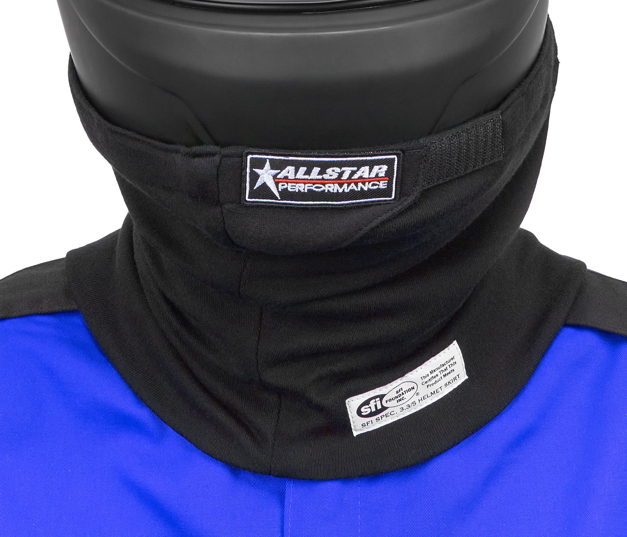 Helmet Skirt SFI 3.3/5 Multi Layer Black image 0