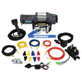 2500 lbs Winch Roller Fairlead 40ft Steel Rope image 0