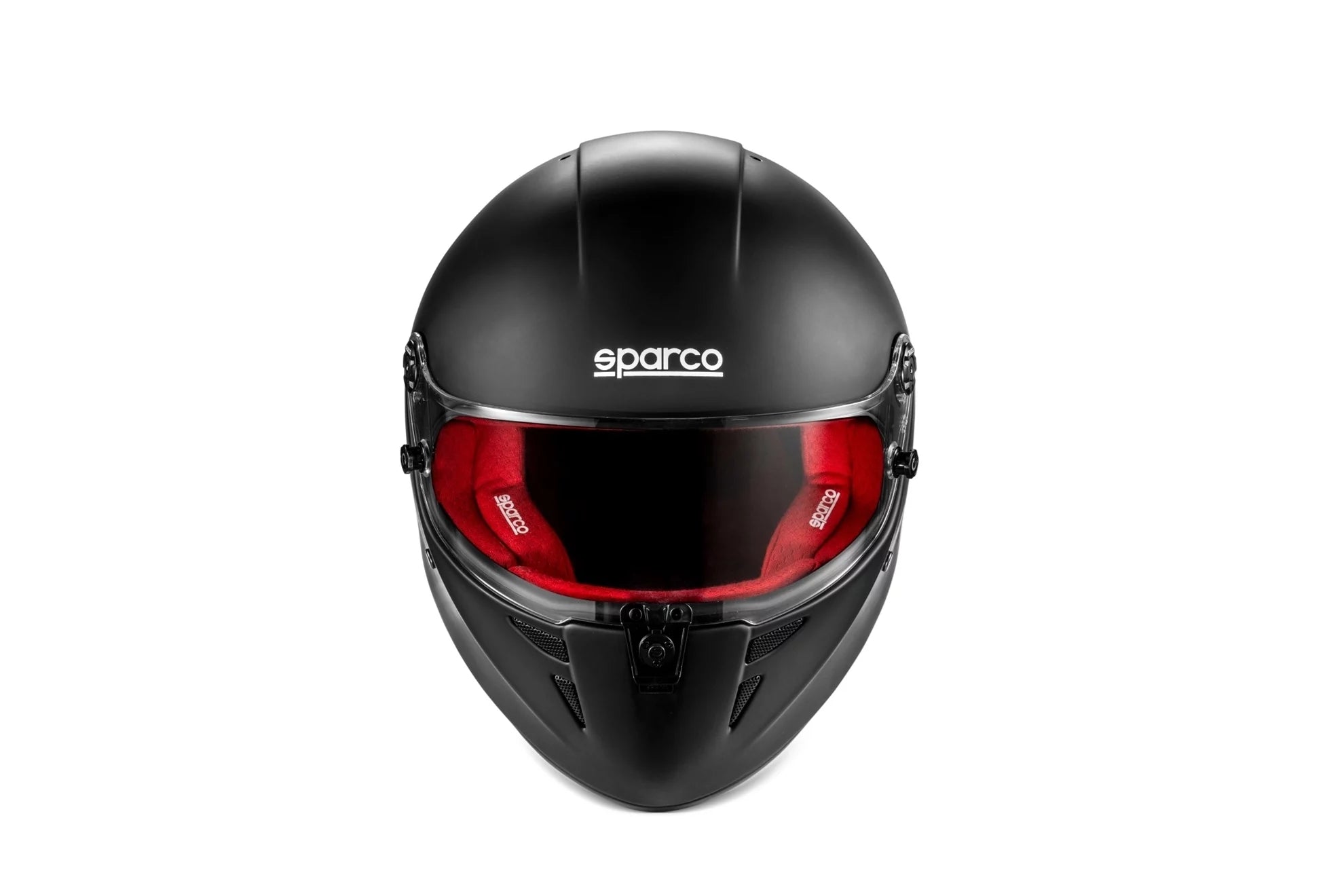 Helmet Stealth Large Black Red Int SA2025 image 0