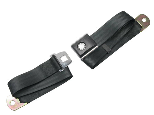 67-73 Mustang Seat Belts 2 Point Push Button image 0