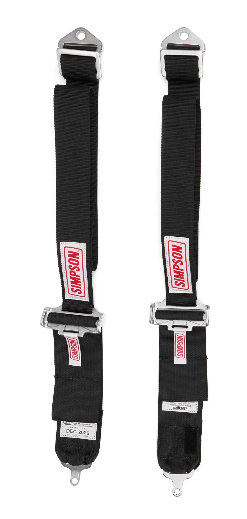 Shoulder Harness HANS Ind CL P/D Black image 0