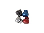 Billet Master Cylinder Cap Purple
 Does NOT fit 2018 and newer MCP Master Cylinders image 0
