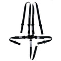Harness 5pt Black Indiv Shoulder 2in Pull-Down image 0