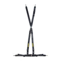 4pt Harness System Ralley Black image 0