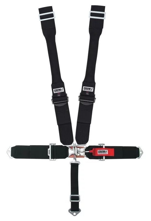 5-Way L&L 52in Lap Belt DB Harness W/Alum adjus image 0