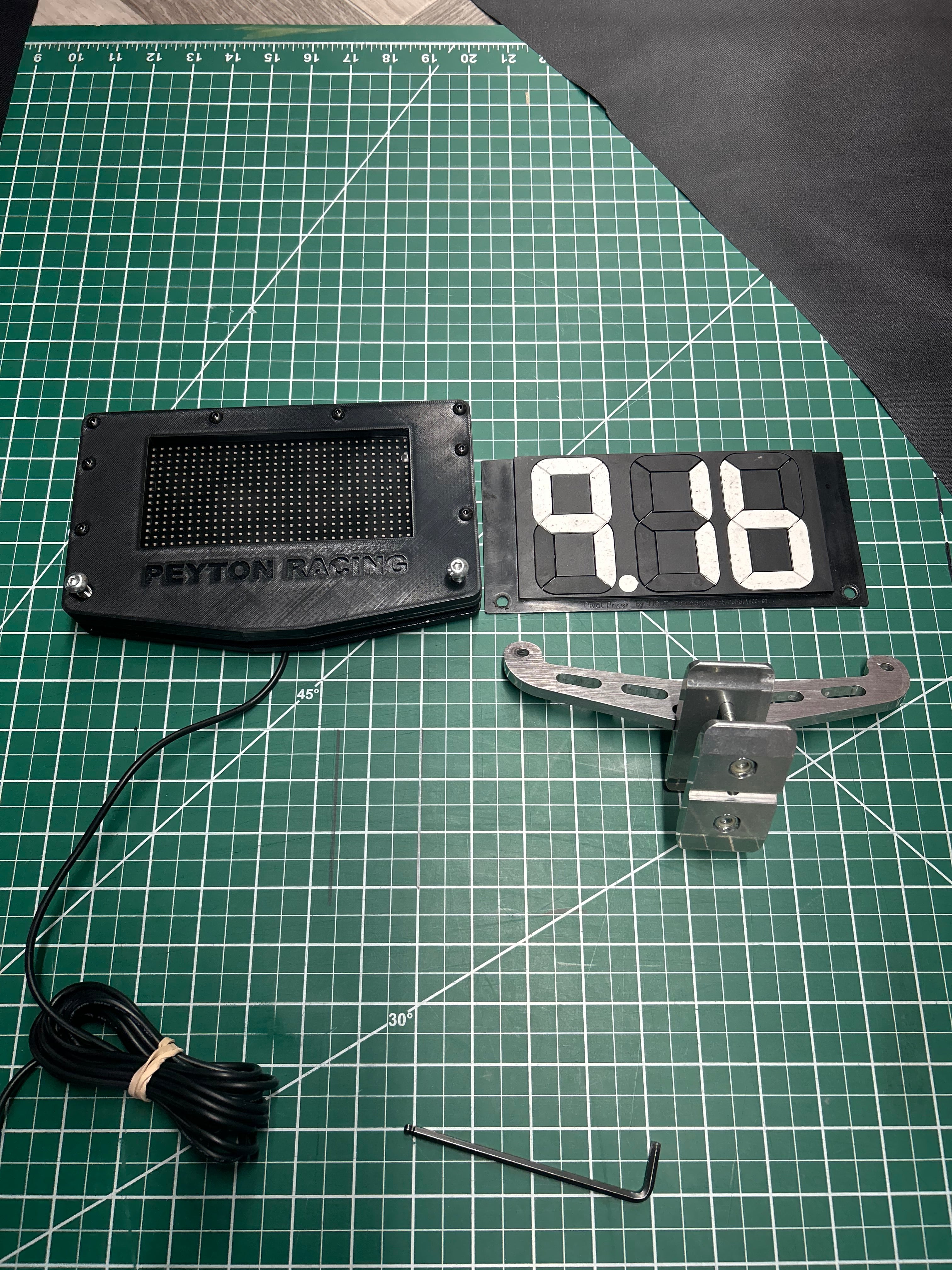 Jr Dragster Digital Dial Board HalfScale_HS1