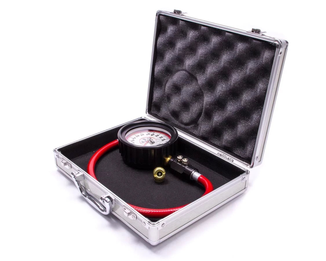 Tire Gauge 0-60PSI 3.5in GID Dual Bleed Magnum image 0