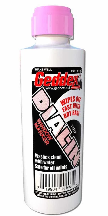 Dial-In Window Marker Pink 3oz Bottle image 0
