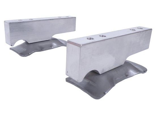 2 Piece Mount Flat American Rails image 0