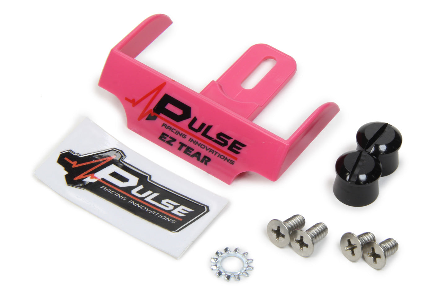 EZ Tear Pink w/ Black Tear Off Post image 0