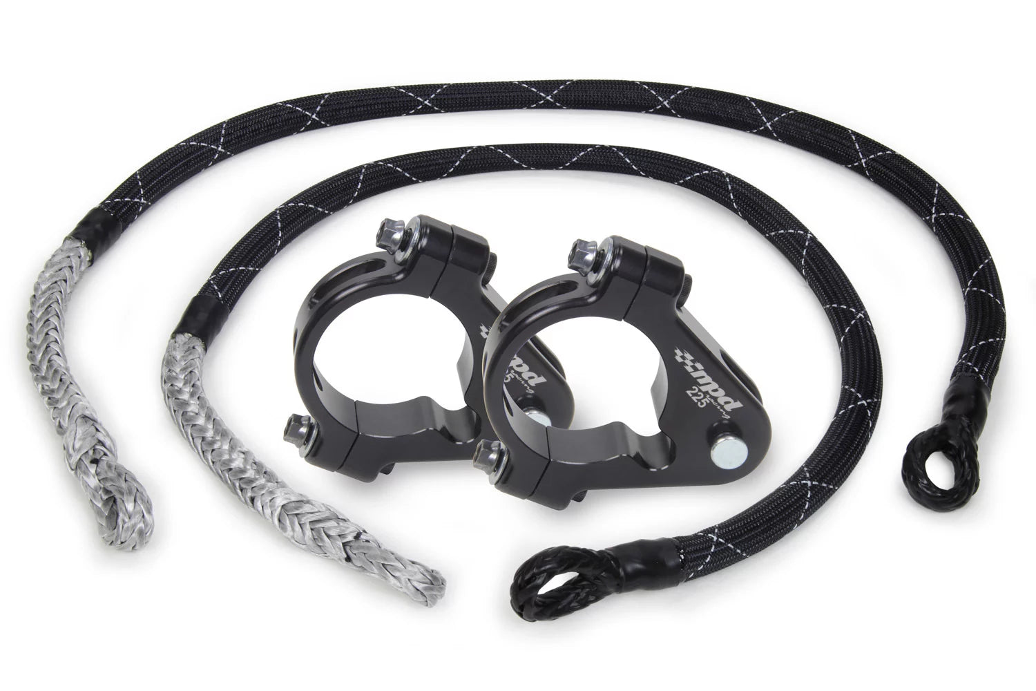 Axle Tether Pair With 2.25in Clamps image 0