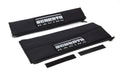 Harness Pads 2in Wide Black w/ Silver Patch image 0